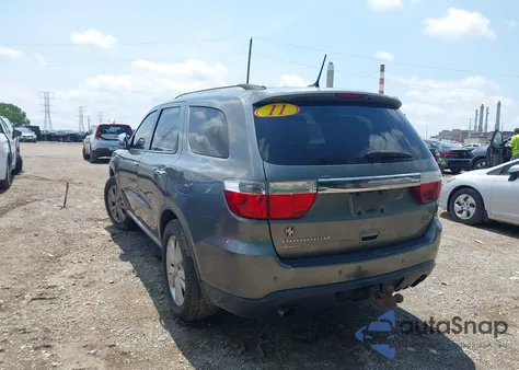 2011 Dodge Durango Crew from USA, damaged, VIN 1D4SE4GT6BC635133